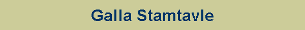 Galla Stamtavle